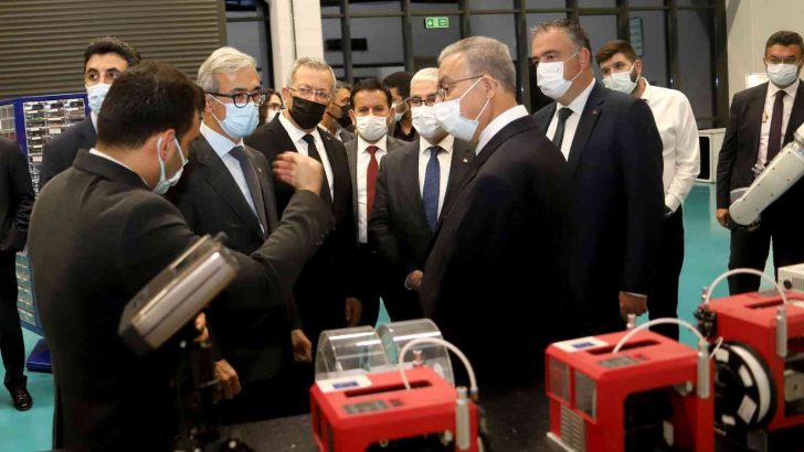 Savunma Sanayii Başkanı Demir, MTOSB’de sanayicilerle buluştu