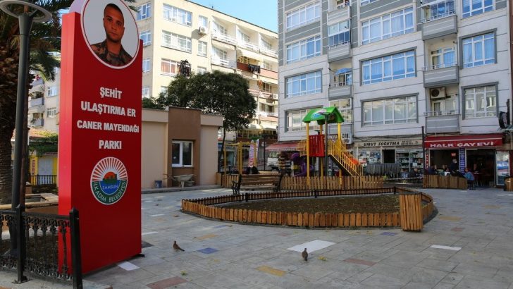 Şehit Caner Mayendağı Parkı açıldı