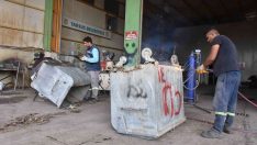 Tarsus’ta çöp konteynerleri yenileniyor