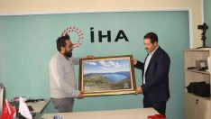Tatvan Belediye Başkanı Mehmet Emin Geylani’den İHA’ya ziyaret