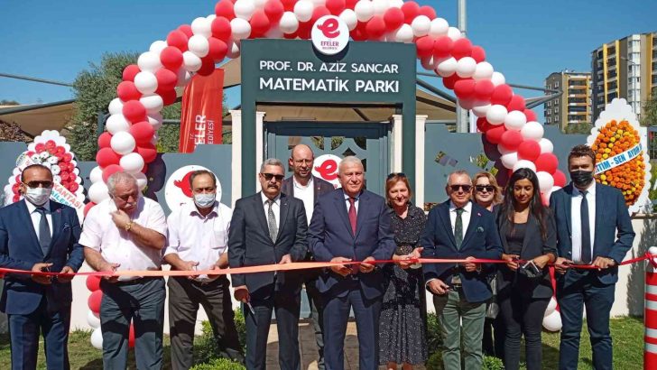 Türkiye’nin ilk “Matematik Parkı” Aydın’da açıldı