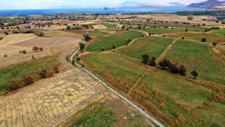 Uysal Mahallesi’ndeki sulama kanalı tamamlandı
