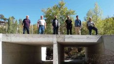 Yapılan köprü kırsal mahallelerin ilçe merkezine ulaşımını kısalttı