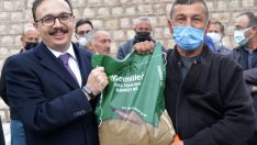 200 çiftçiye yulaf, yem bezelyesi ve yonca tohumu dağıtıldı