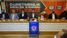 Acar: “Meslek kanunu öğretmene destek kanunu olmalıdır”