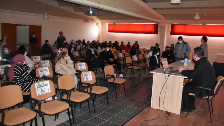 ADÜ’de kadına yönelik şiddete karşı seminer düzenlendi