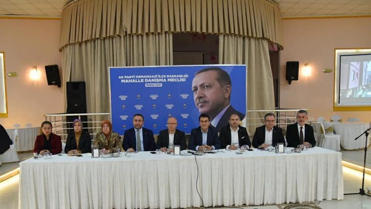 AK Teşkilatlar her kademesiyle Bursa için çalışıyor