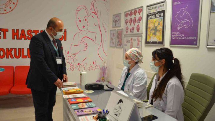 Bafra Devlet Hastanesinde hamilelere özel danışma hattı