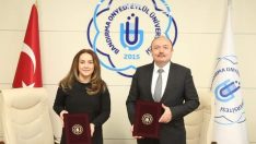 Bandırma Onyedi Eylül Üniversitesi ile BANSİAD arasında Eğitim protokolü imzalandı.