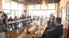 Başkan Çiftçi, Şekerpınar esnafıyla buluştu