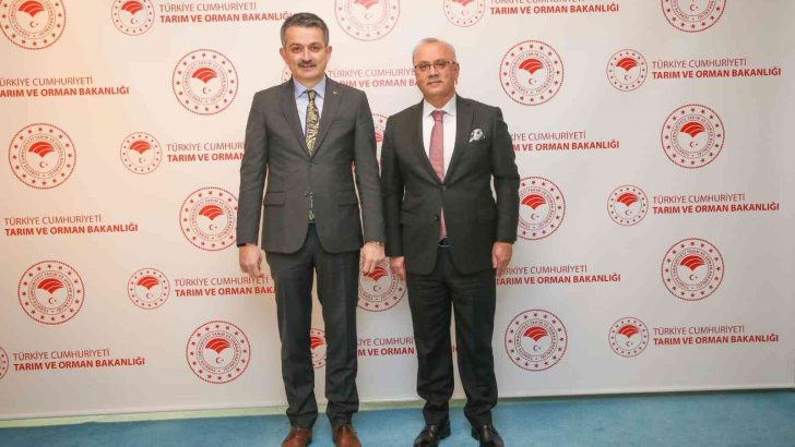 Başkan Kayda, Bakan Pakdemirli ile Salihli’nin projelerini görüştü