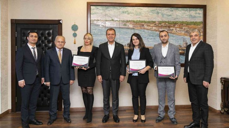 Başkan Seçer’den başarılı proje sunan personele teşekkür belgesi