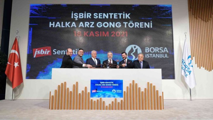 Borsa İstanbul’da gong İşbir Sentetik için çaldı