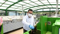 Bursa’da yeşil atıklar gübre oluyor