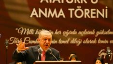 Cumhurbaşkanı Erdoğan: “Gazi hayatta olsaydı eminim onları bu partiden sopa ile kovalardı”