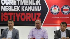 Eğitim Bir Sen Antalya Şube Başkanı Miran: “Öğretmenlik Meslek Kanunu beklentileri karşılayacak şekilde çıkarılmalıdır”