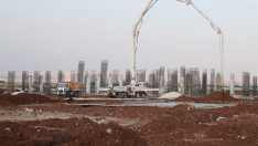 Eyyübiye’de 180 dönümlük millet bahçesinde çalışmalar sürüyor