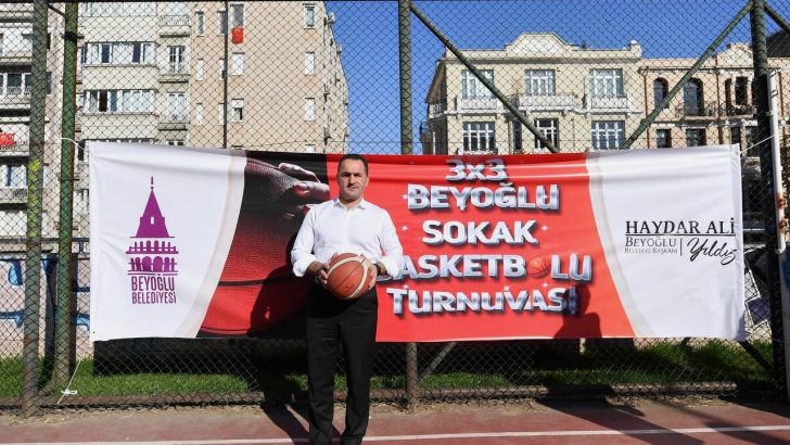 Gençler Beyoğlu 3×3 Basketbol Turnuvası’nda kıyasıya yarıştı