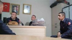 Gömeç İtfaiyesinde hizmet içi eğitim semineri düzenlendi