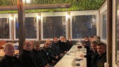 Gönül dostlarıyla bir araya geldi