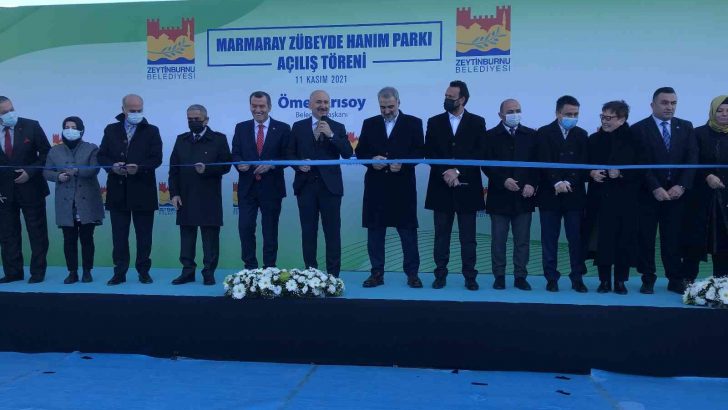 İBB’nin yarım bıraktığı parkı, Zeytinburnu Belediyesi tamamladı