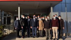 İl Sağlık Müdürü Bilge aşı uygulama merkezlerini ziyaret etti