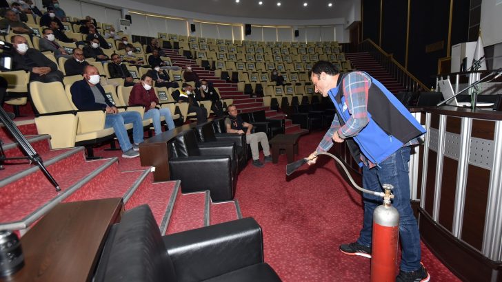 Karatay Belediyesi personeline “Afet Farkındalık Eğitimi”