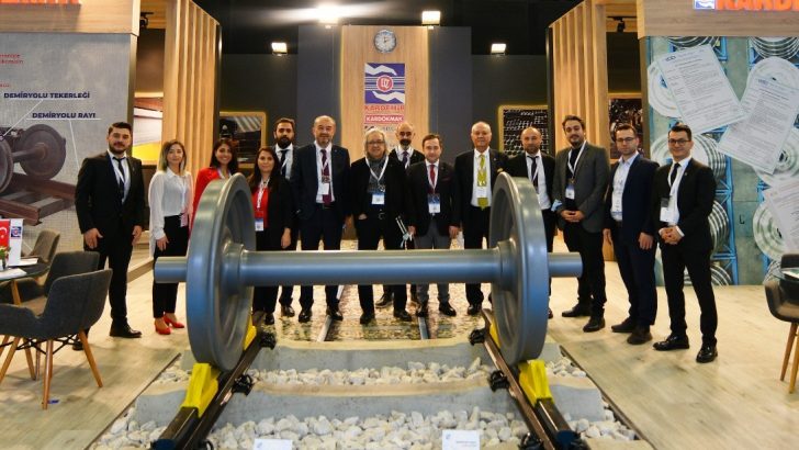 KARDEMİR Eurasia Rail Fuarı’nda demir yolu tekerleği setini ilk kez sergileme fırsatı yakaladı