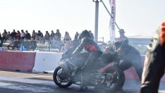 Kepez’de motodrag heyecanı