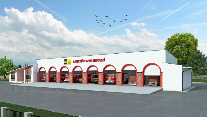 Konya Büyükşehir’den Sanayi İtfaiye Merkezi