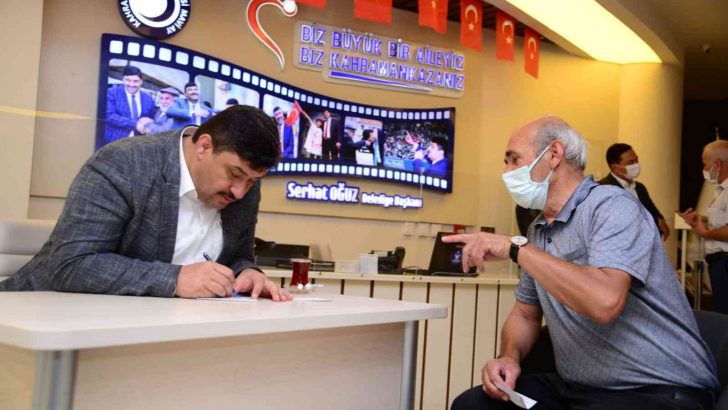 Mavi Ay hizmet birimi, Kahramankazan’da en kısa yoldan hizmete ulaştırıyor