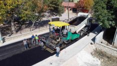 Meram Belediyesi asfalt çalışmalarını sürdürüyor