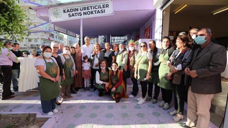 Mezitli Solinova Üretici Kadın Kooperatifi, yeni bir satış noktasına kavuştu