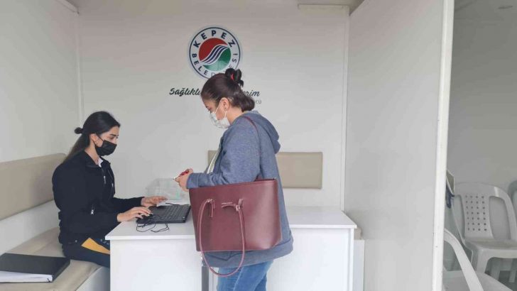 Mobil Kanser Tarama Tır’ı Alanya’da