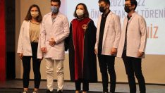 OMÜ’de 103 diş hekimliği öğrencisi beyaz önlük giydi
