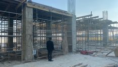 Pursaklar’da Modern Kapalı Pazar Alanı ve Ticaret Merkezi hızla yükseliyor