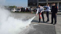 Samsun TSO personeline ‘yangın’ eğitimi