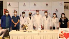 SANKO Üniversitesi Hastanesi’nde organ bağışının önemi anlatılıyor