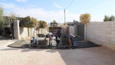 Şehitkamil’de kırsal mahallere kilit parke taşı