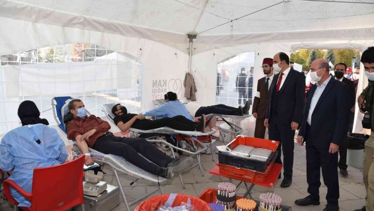 Selçuklu’dan rekor kan bağışı