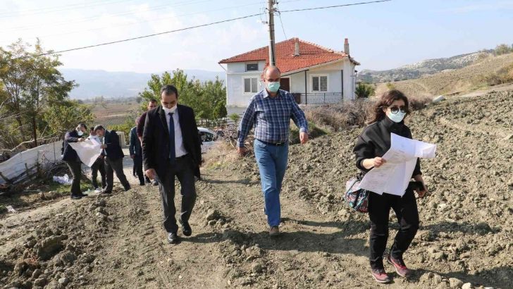 Selendi’ye dev hizmetler için yer teslimi yapıldı