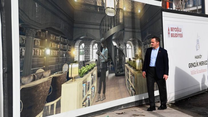 Tarihi Sinagog Millet Kütüphanesi olarak hizmet vermek için gün sayıyor