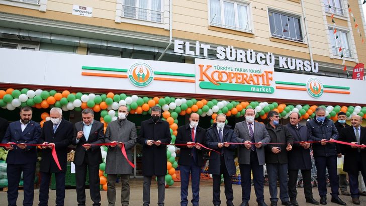 Tarım Kredi Kooperatif marketlerinin 571. şubesi Bayburt’ta açıldı