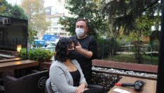 Ünlü kuaför Emre Yeşiloğlu’ndan pandemiye ilginç çözüm