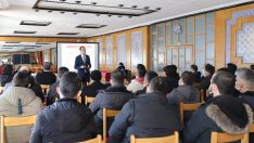 Acil sağlık hizmetleri personeline, “Ambulans Kazalarının Önlenmesi ve Kış Tedbirleri” konulu eğitim