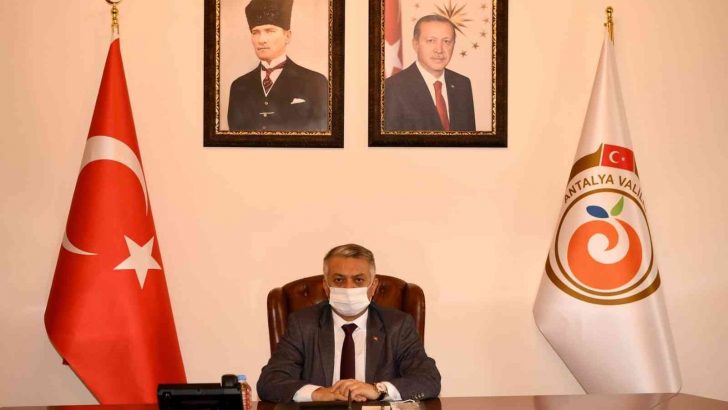 Antalya Valisi Yazıcı’dan ‘aşı’ çağrısı: “Yeni varyantlar aramızda dolaşıyor”