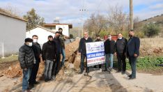 Aydın Büyükşehir Belediyesi Savrandere Mahallesi’nin altyapısını yeniliyor