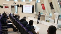 Başiskele Belediyesi personeline yüksekte çalışma eğitimi