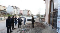 Başkan Aygün Derince’deki projeleri yerinde inceliyor