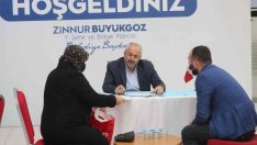 Başkan Büyükgöz, halk buluşmasında vatandaşları dinledi